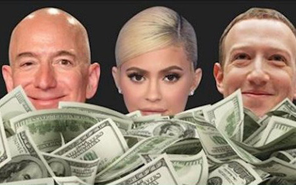 Những tỷ phú công nghệ như Jeff Bezos, Mark Zuckerberg kiếm được bao nhiêu tiền trong vòng 1 giờ?