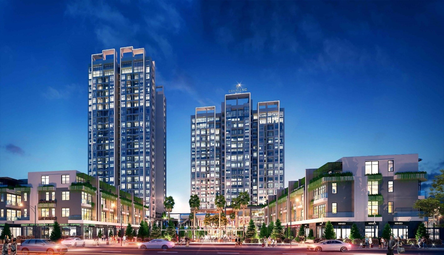 DỰ ÁN CHUNG CƯ HỖN HỢP DIAMOND HILL BẮC GIANG