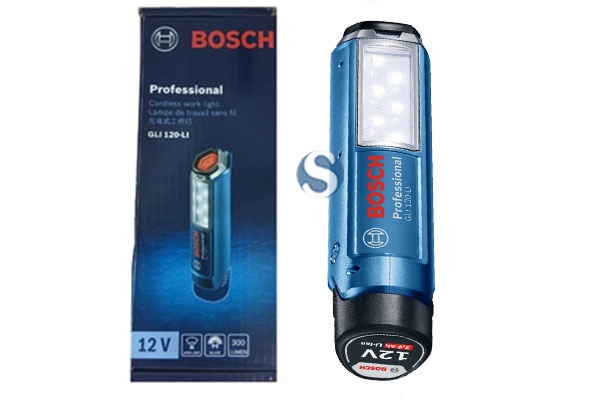 Đèn pin không dây Bosch GLI 120 LI (solo)