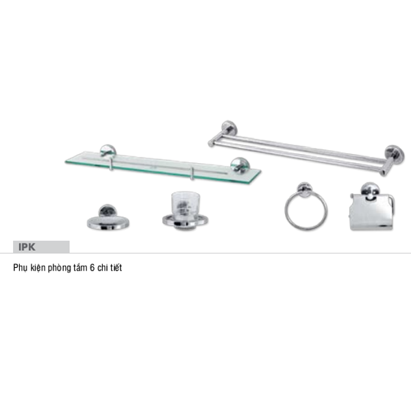 Phụ kiện phòng tắm 6 chi tiết Viglacera IPK