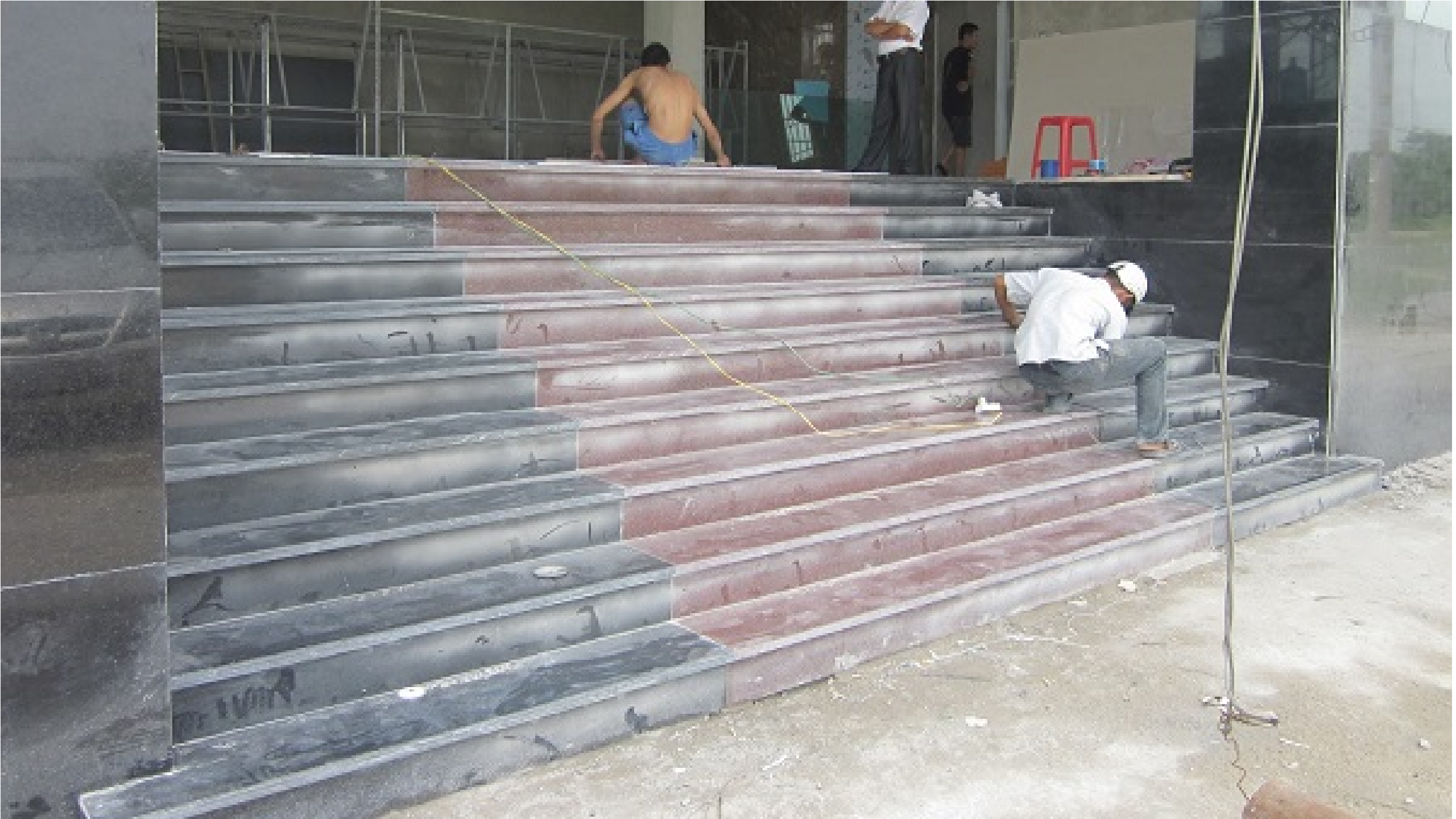 Đá lát bậc cầu thang ths01