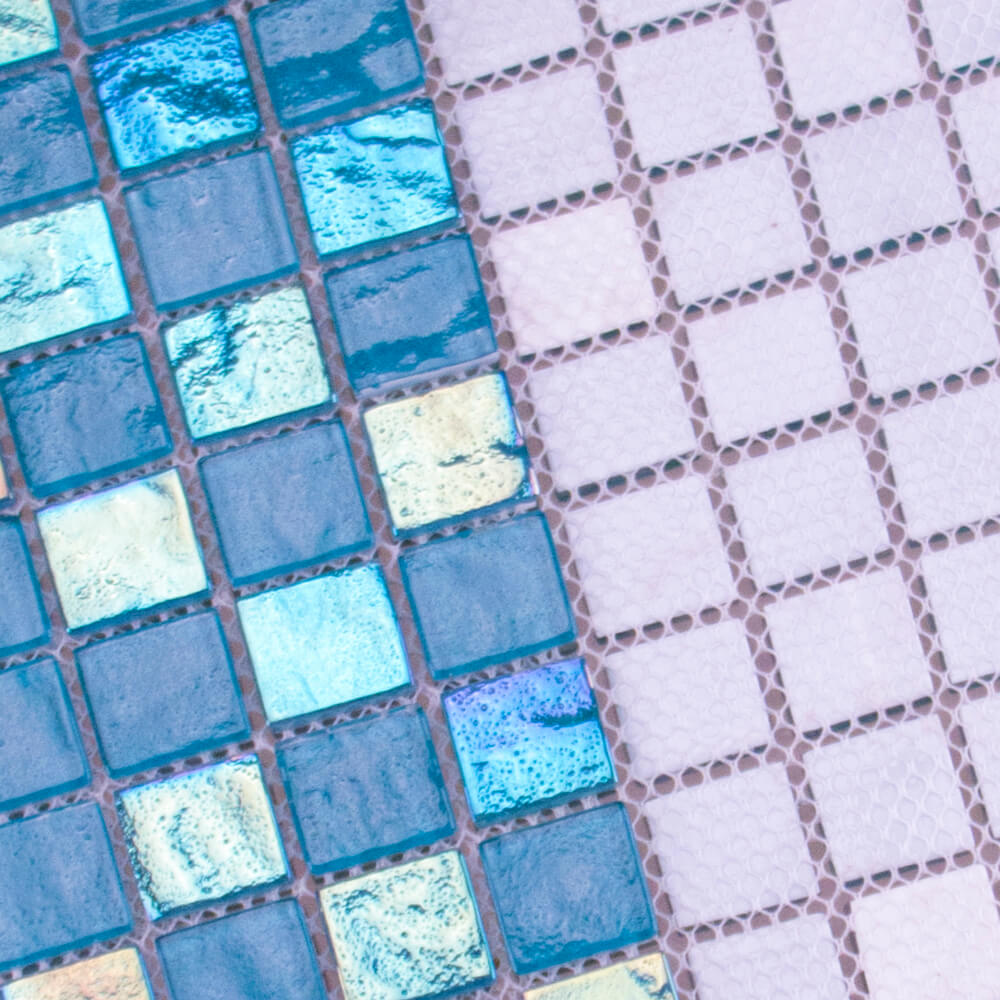 Gạch mosaic Thủy tinh Bosaier