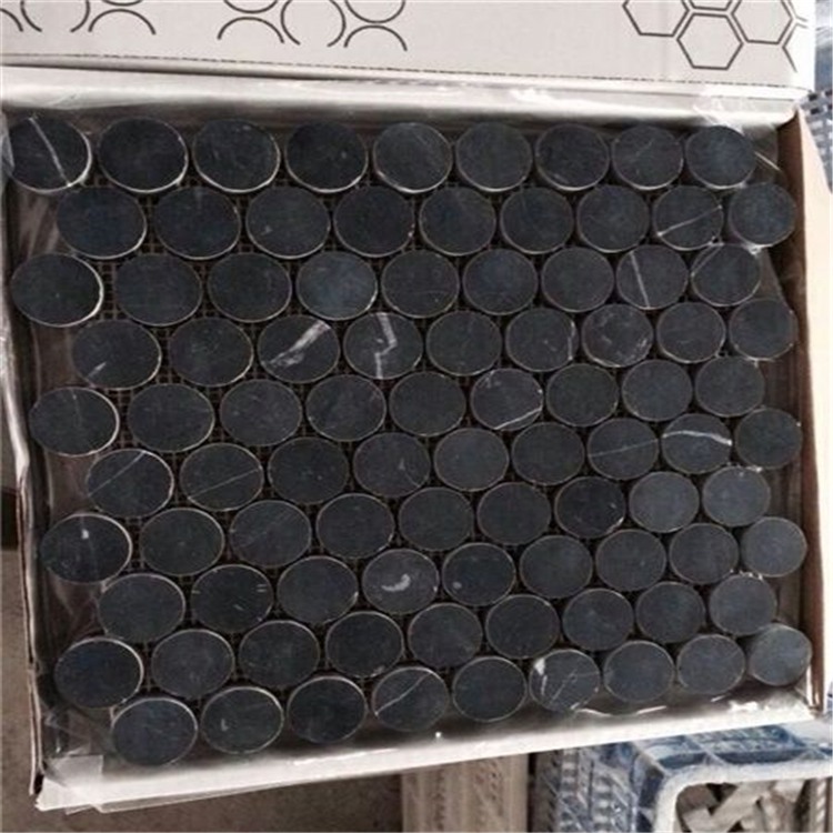 Gạch mosaic Marquina đen trắng
