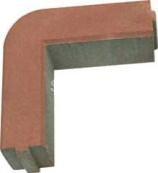 Gạch bó gốc cây chữ L 250x250x120mm STB-1/L