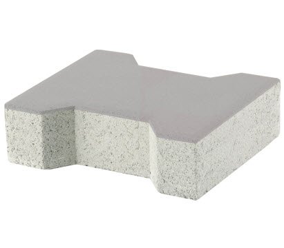 Gạch lát hè tư chèn kiểu chữ I 200x164x60mm SIP-8