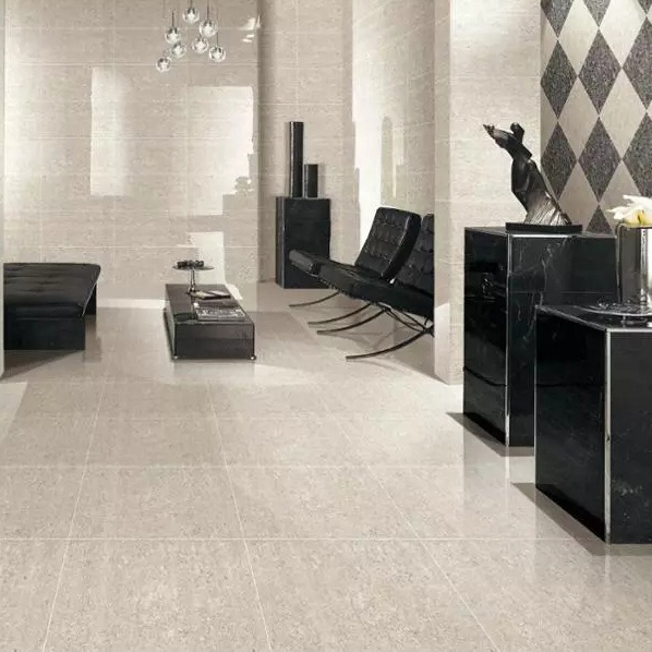 Gạch lát nền xám 600x600mm