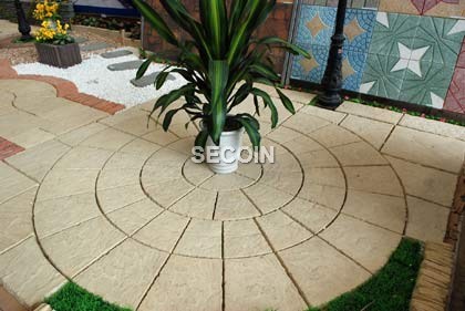 Gạch sân vườn vòng tròn Rotuda DS3-GPA