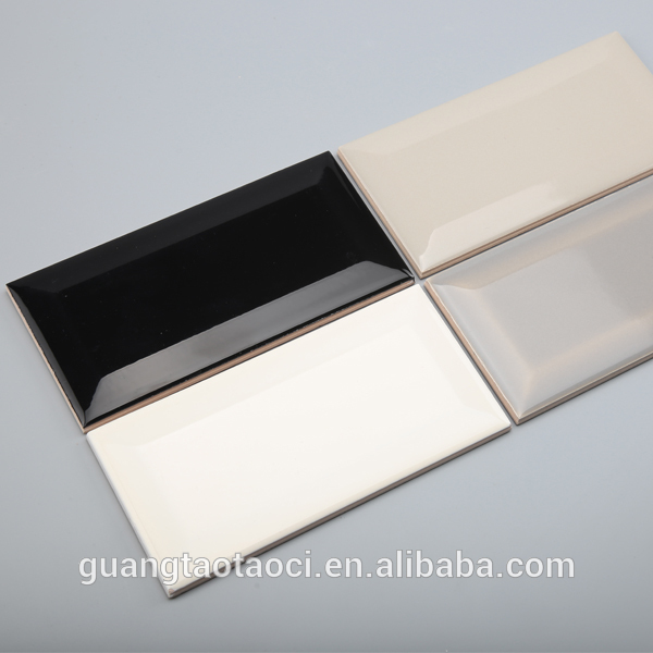 Gạch thẻ ốp tường nhập khẩu ghi xám vuông cạnh 75x150mm DS-GTNK014