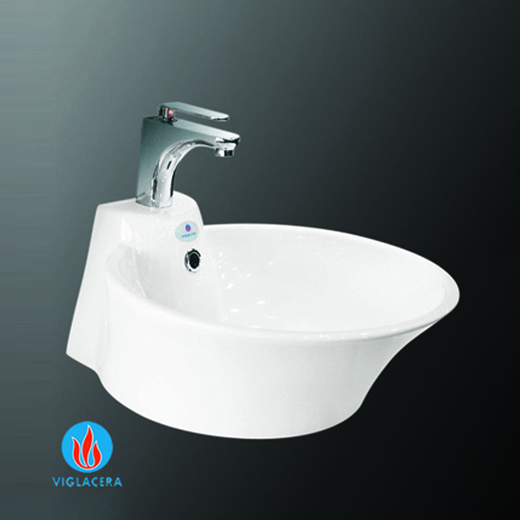 CHẬU RỬA BÀN ĐÁ VIGLACERA V62