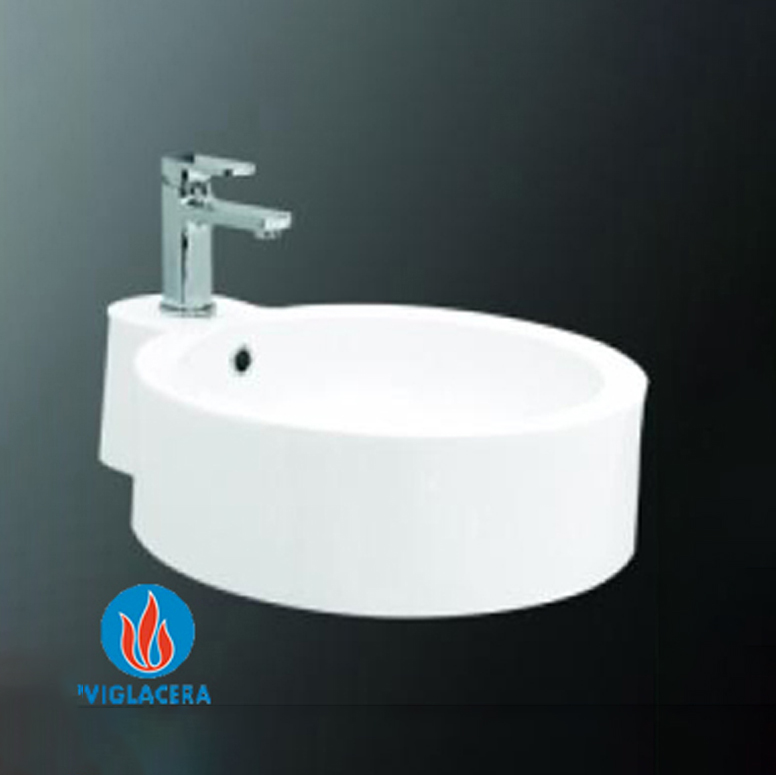 Chậu rửa bàn đá viglacera V32