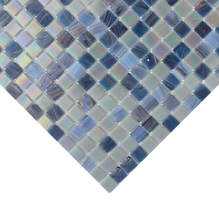 Gạch Mosaic thủy tinh màu cà phê XINGTAN  327*327mm
