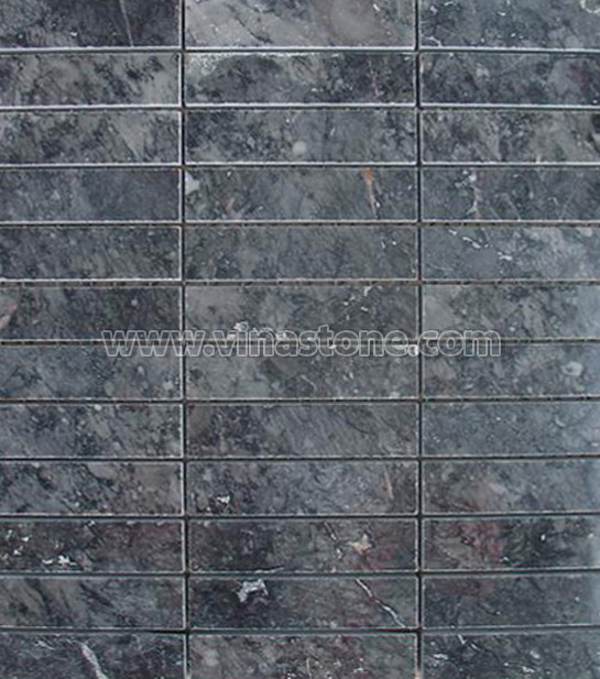 Black marble stone mosaic tiles05